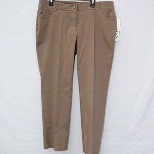 Ladies pants  Tan size 18